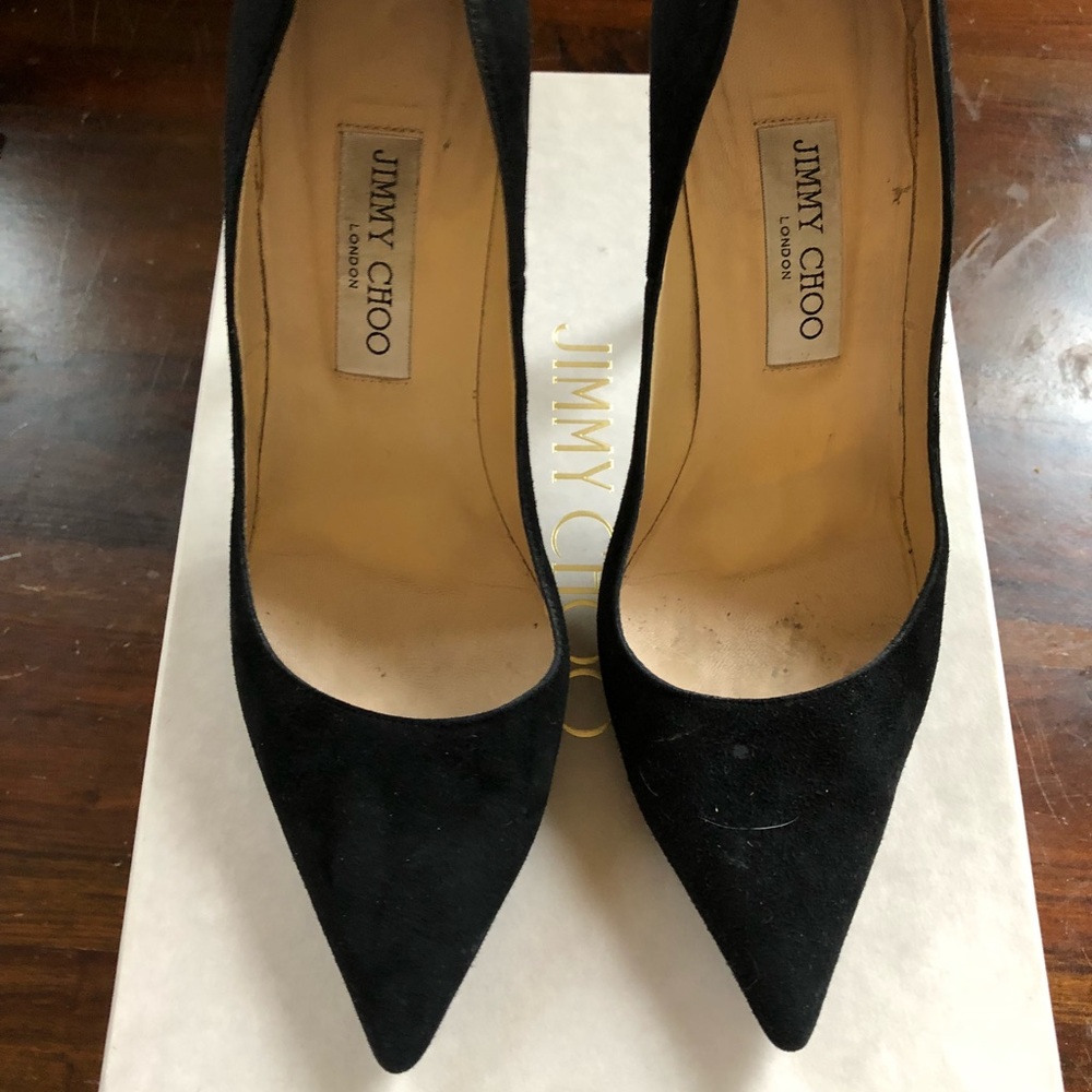 Jimmy Choo Suede Pumps sz 38.5